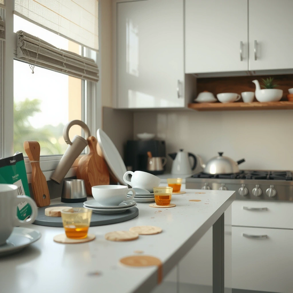 Cluttered state representing chaos